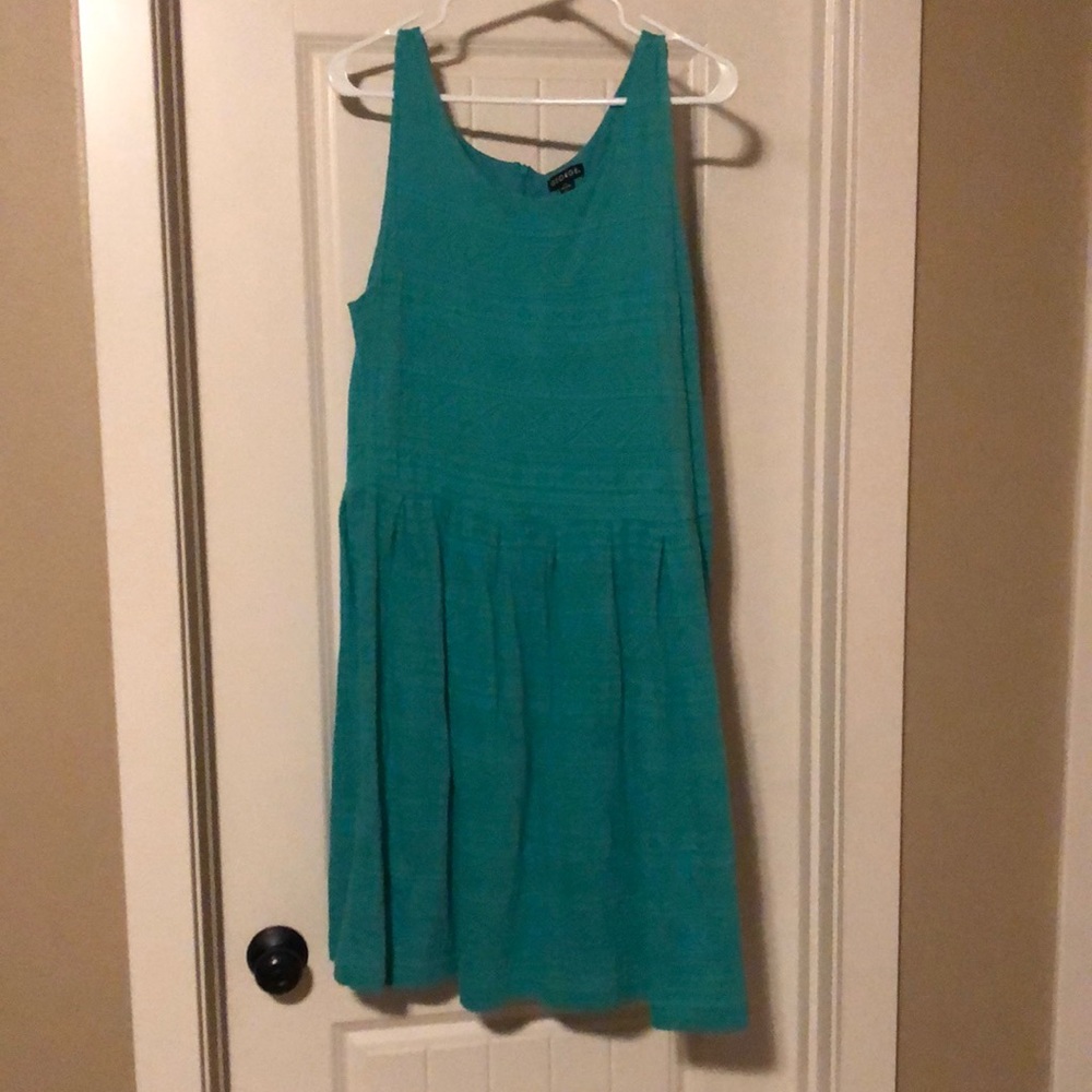 Green Aztec Dress